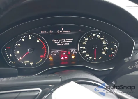 2018 Audi A4 2.0T Ultra Premium/Tech Premium from USA, damaged, VIN WAUKMAF44JN001828